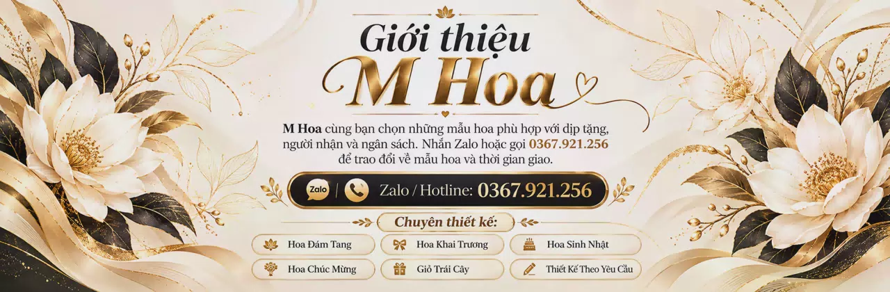 Ảnh bìa Shop hoa tươi Xã Thạnh Trị Vĩnh Long - Gửi lời chúc bằng sắc hoa